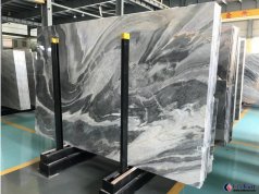 Luxury black galaxy marble